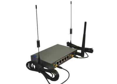 China M2M Cellular 4G LTE Industrial wireless Router with 4xLAN and 1xWAN for sale