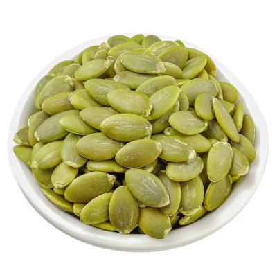 China Wholesale High Quality Light Green Kernels Fresh Top Grade Factory Price Shine Skin Pumpkin Seeds for sale