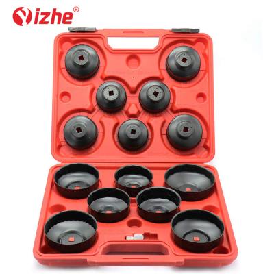 China YIZHE Universal Universal Oil Filter Wrench of Oil Change Filter Wrench Socket Tool Kit (14PCS/Set) for sale