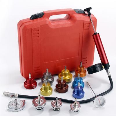 China Universal Car Air Tool Radiator Pressure Tester & Universal Type Cooling System Vacuum Kit for sale