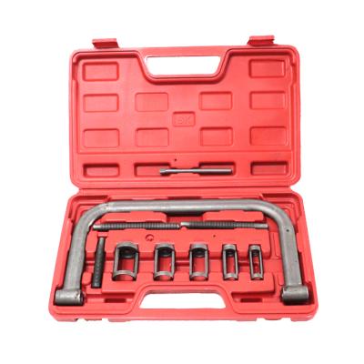 China Auto Repair Tools 9PCS Valve Spring Compressor Kit Removal Installer Tool For Car Van Motorcycle Engines Spring Compressor for sale