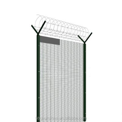 China Hot Sales Easily Assembled 358 Anti Climb Clear Vision Barrier Panels for sale