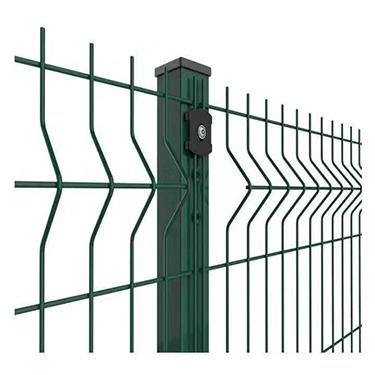 China Easily Assembled Metal Fence Panel PVC Coated Galvanized Welded Wire Mesh Fence for sale