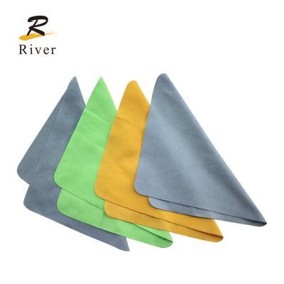 China High quality custom clean lens and cell phone screen printing microfiber sunglass cleaning cloth for sale