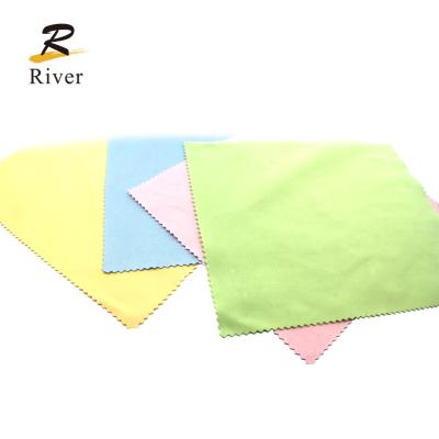 China High quality lens and mobile phone screen logo microfiber clean cleaning cloth/lens cloth for sale