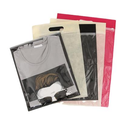 China Original Hot Sale Recyclable PVC Mylar Cloth Plastic Zipper Bag for sale