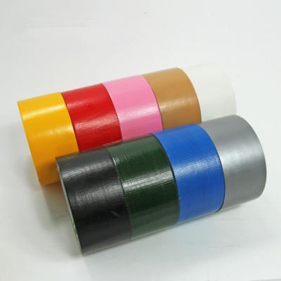 China Cheap High Quality Waterproof Cloth Duct Tape Custom For Book Binding, Carpet Standing, Carton Sealing, Tubing Or Weight Reinforcement for sale