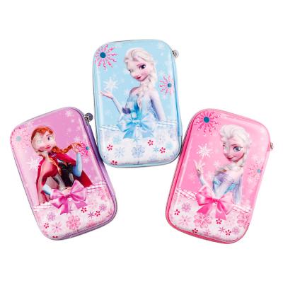 China Wholesale Topsthink Eva Cartoon Cute Princess Pencil Case Durable Stationery Girl Gift for sale