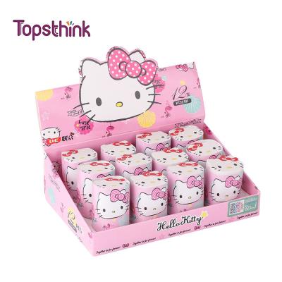 China Topsthink Wholesale Cartoon Lovely Kitty Novelty Novelty Kawaii Rubber Pencil Eraser For Kids Students for sale