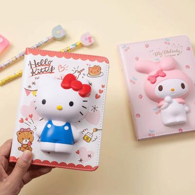 China Topsthink Decompression Notebook In The Running Slow Rising Cute Notebook Hello Kitty Release Pressure Creative Wind Notebook for sale