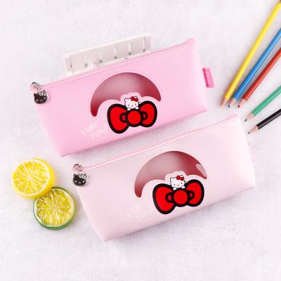 China Topsthink Hello Kitty Kawaii Multi Function Pencil Pouch Bag Stationery Cute School Pencil Case for sale