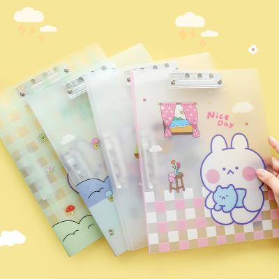 China School+Home+Office+Public A4 Area Topsthink Information Booklet Cartoon Folder Kawaii Gift Expanding Folder for sale