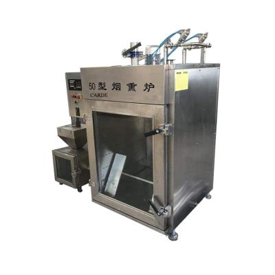 China Commercial Electronic Oven Fish Smoke Smoker Stainless Steel Sausage Meat Food Smoking Smoking Machine for sale