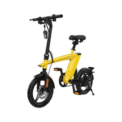 China Aluminum Alloy Long Range 14 Inch 250W Foldable Electric Bicycles Ebike Dropshipping USA Warehouse Fat Electric Bicycle for sale