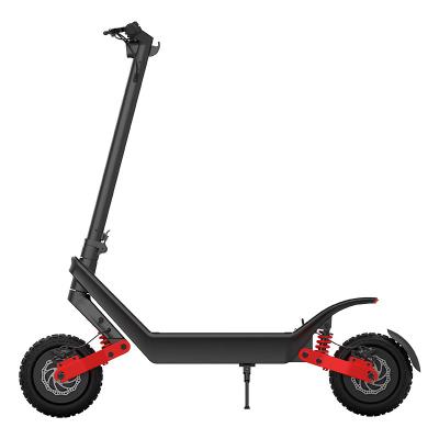 China OEM Unisex X10 Motor 1200W*2 Off-Road Dual Drive Folding Electric Scooter With LED Screen for sale