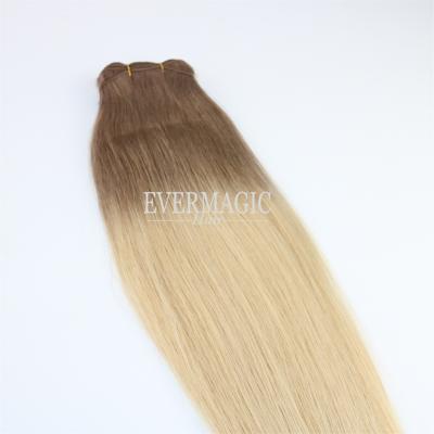 China 2021 New Design Virgin Hair 100% Silver Hair Extensions Top Selling Brand Remy Russian Hair Weft Silver Double Drawn for sale