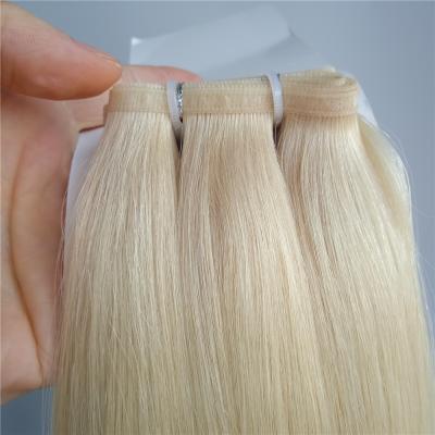 China Silky Straight Wave Hair Extensions With Virgin Hair Seamless Weft With Raw Hair for sale