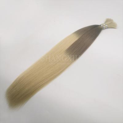 China Silky Straight Wave Virgin Top Pulled Hair Double Bulk Large Current Wholesale Price Of Hair Popularization Literature for sale