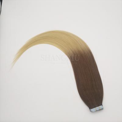 China Luster Wholesale Stock Tape In Virgin Hair Extensions Healthy Natural Chinese Quality 100% Silky Soft Hand Feeling Great For Thin Hair Women for sale