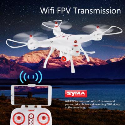 China RC Hobby Syma X8SW Wifi FPV Quadcopter RC Drone With 720P HD Camera 2.4G 4CH 6-Axis Barometer Set Size RTF Free Shipping for sale