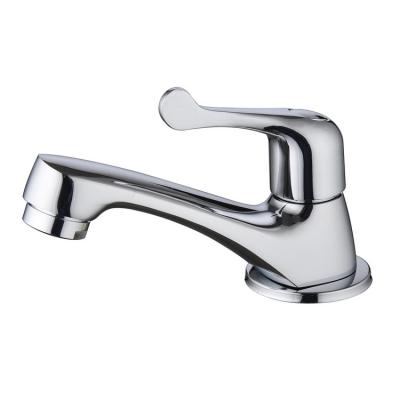 China Economic Single Lever Waterfall Faucet Bathroom Sink Basin Faucet Cold Water Extension Thermostatic Faucets Faucets For Basin for sale