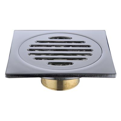 China Modern Stainless Steel Cover SS 304 Fast Flow Deodorizer Industrial Floor Drain for sale