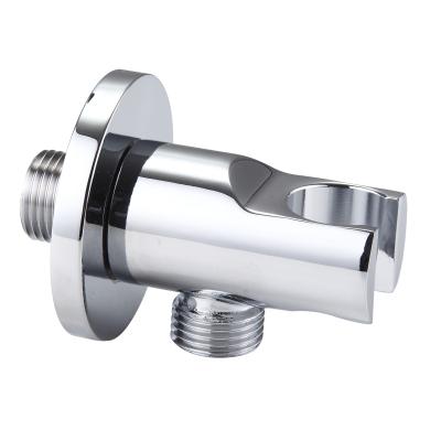 China With Outlet Brass Elbow Water Diverter Chrome Shower Unions Wall Mounted Supply Elbow For Concealed Showers for sale