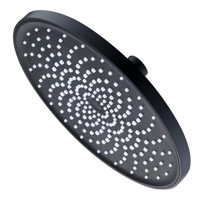 China Without Top Black Set Of Diverter Around Premium Rain Sets New 9 Inch Ultra Thin Model Shower Head for sale