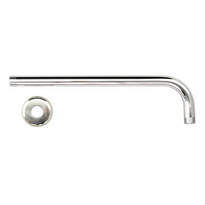 China With Diverter 16 Inch 40cm 304 Stainless Steel Rainfall Shower Arm SUS Shower Head Extra Long Rod Wall Hose for sale