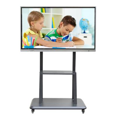 China Aluminum alloy 86 inch multi-touch conference teaching monitor interactive whiteboard electronic whiteboard for sale