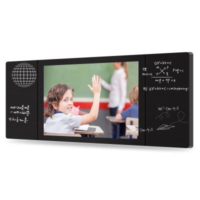 China 75 Inch Odm Factory Used School Writing Board China Industrial Dust Proof Chalk Writing Classroom Blackboard en venta