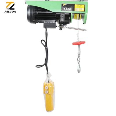 China Hotels hoist 500kg pa200 mini popular pa type high 110V electric hoist for sale