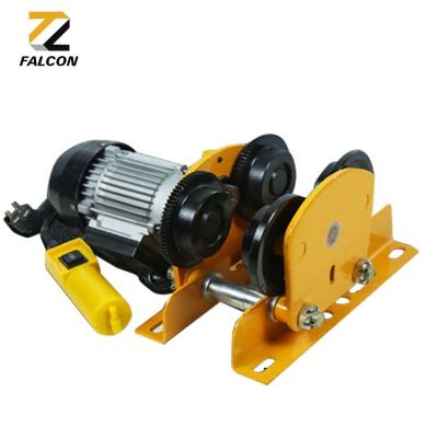 China Hot Selling Hotels Wholesale 60t II Single Girder Conveyor Chain X678 Overhead Crane Winch Trolley With CE Certificate for sale