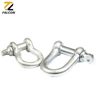 China ISO9001 Multifunction Stainless Steel Manufacturers Of Insulators In China Popular Alloy Steel D Shackle for sale