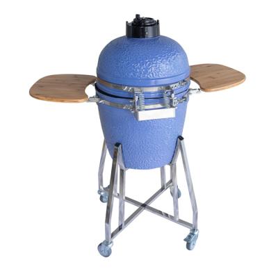 China Easily Assembled Made In China High Quality Kamado Grill Barbecue China 17.7 Inch Kamado Ceramic Grill for sale