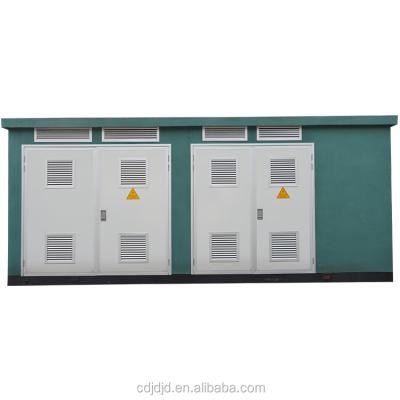 China Environmental Compact Energy Saving Outdoor Electric Power Transmission Distribution Transformer Substation for sale