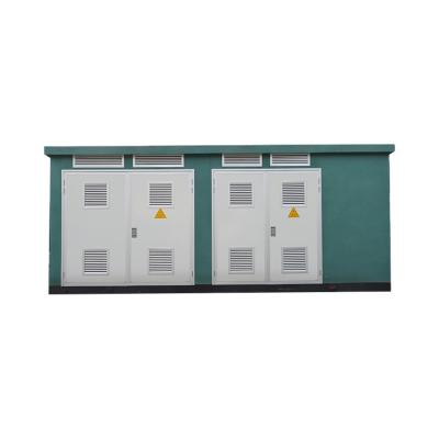 China Cheaper Electric Power Transmission Accept Distribute Single Box Type Cabinets Electricity Substation for sale