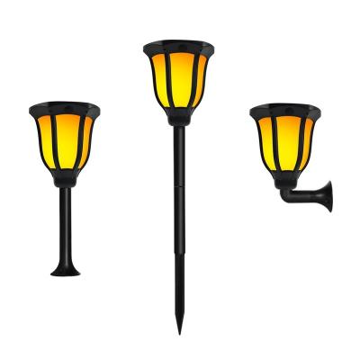 China Garden IP65 Outdoor LED Solar Flame Torch Flickering Solar Lamp For Garden Decoration for sale