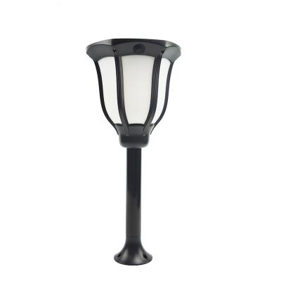 China Outdoor Solar Garden Torch Light 10LED Solar Torch Flashing Light for sale