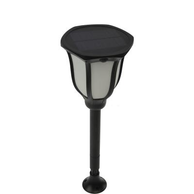 China New Design LED RGB Outdoor Solar Garden Light Waterproof IP65 Outdoor Wall Lamp for sale