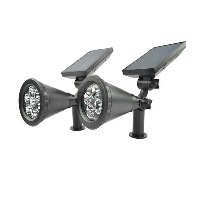 China Outdoor Garden RGB LED Garden Light 4pcs 7pcs LED Led Landscape Light IP65 Solar Waterproof Outdoor Spotlight for sale