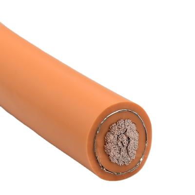 China Raresistant Silicone Insulation EV 1/0AWG 50mm High Voltage Heating Shielded Power Cable For Electric Vehicle for sale