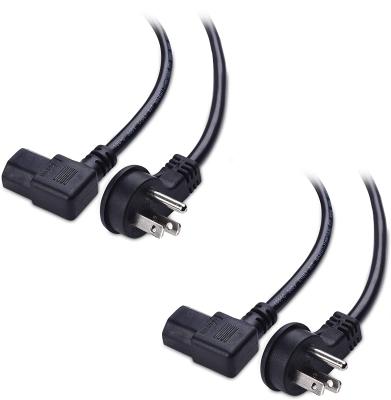 China C2G COMPUTER Replacement Power Cable for Computers, TVs, Monitors, and More - 10' Black Universal Cord Works with Any 3 Pin AC Power Connec for sale