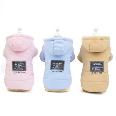 China Sustainable Empty Dog Coats Warm Winter Pet Clothes Solid Pet Clothing Dog Clothes for sale