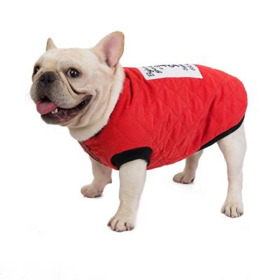 China Sustainable High Quality Dog Clothes Pet Apparel Bulldog Pet Clothes For Dogs Shirts for sale