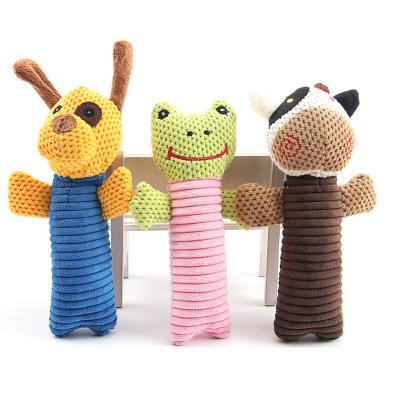 China Viable Soft Flannel Dog Toy Stuffing Plush Pet Chew Material Squeaky Toy For Puppy Wholesale Price for sale