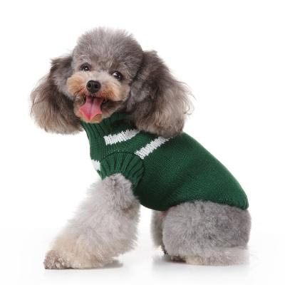 China Sustainable High End Quality Pet Holiday Clothes Dog Sweater Cashmere Sweater Dog for sale