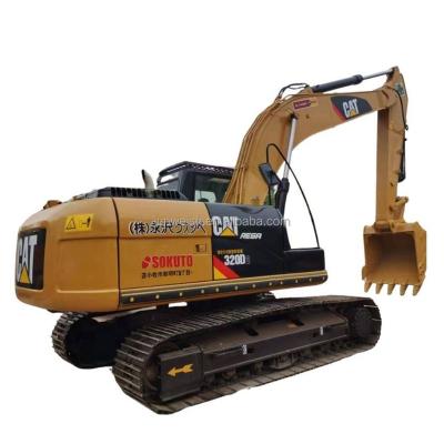 China Factory Japan Used Make Excavator Good Condition Original 320d2 Caterpillar Japan Digger Cat 320d 320dl 330 325 for sale