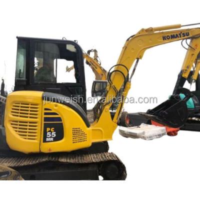 China Garment shops used KOMATSU PC55mr crawler excavator, KOMATSU PC55 PC55MR-2 PC56 PC35mr PC40mr PC78us, mini excavator for sale for sale