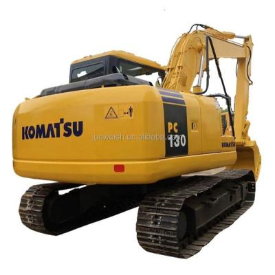 China Garment shops used excavator KOMATSU 130-7 second hand digger used pc130 pc120 excavator construction machinery for sale